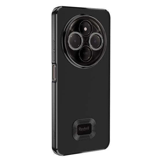 Xiaomi Redmi 14C 4G Kılıf Köşeleri Renkli Şeffaf Kamera Korumalı Silikon Luxury Kapak