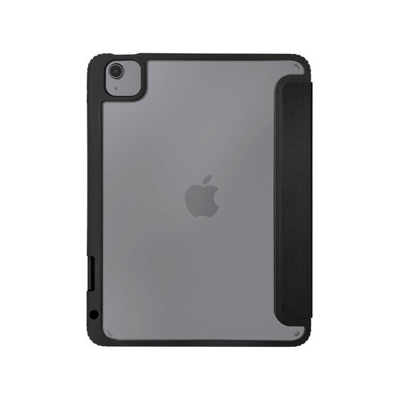 Apple iPad Air 10.9 2022 (5.Nesil) Kılıf SkinArma 360 Tam Koruma Airbagli Arkası Şeffaf Standlı Shingoki Kılıf