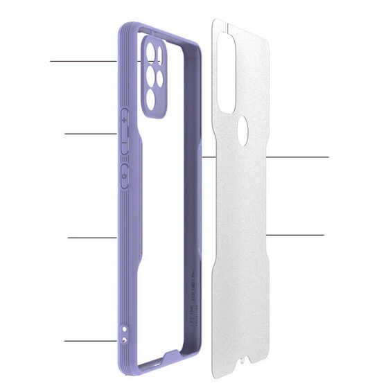 General Mobile GM 21 Pro Kılıf Kamera Korumalı Arkası Şeffaf Silikon