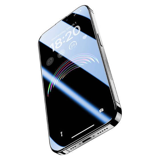 iPhone 14 Pro Uyumlu Benks V Pro Ultra Shield 0.3mm Ekran Koruyucu Kolay Uygulama Aparatlı