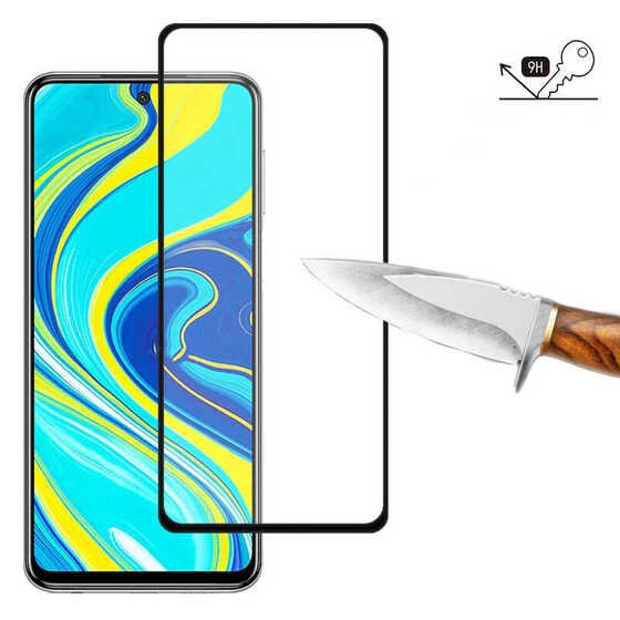 Redmi Note 10 Pro Zore Kenarları Kırılmaya Dayanıklı Cam Ekran Koruyucu