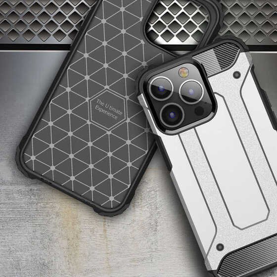iPhone 13 Pro Max Kılıf Armor Hybrid Zırh Silikon