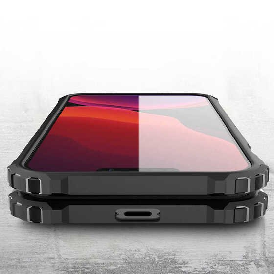 iPhone 13 Pro Max Kılıf Armor Hybrid Zırh Silikon