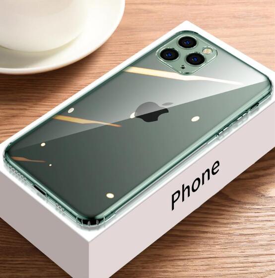 iPhone 11 Pro 3D Maximum Kamera Korumalı İnce Esnek Şeffaf Kılıf