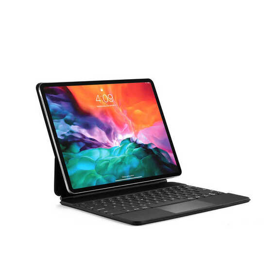 Apple iPad Pro 12.9 2022 M2 Wiwu Magic Keyboard Klavyeli Kılıf Akıllı Touchpad