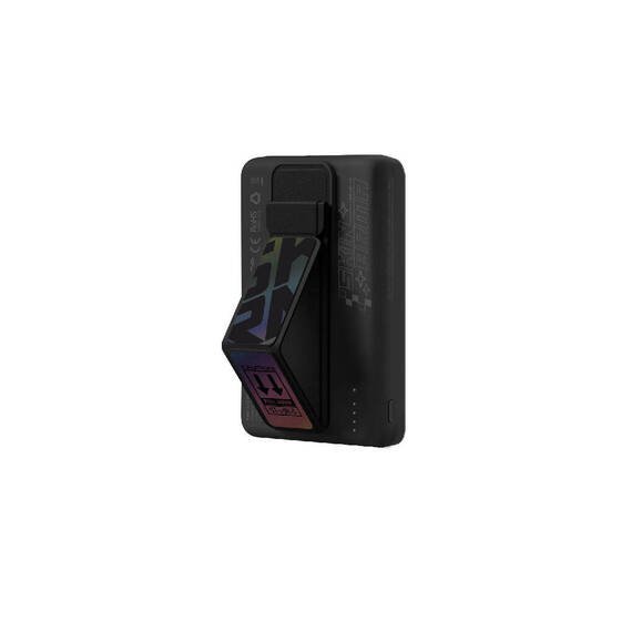 SkinArma Kira Kobai Holografik Tasarımlı Standlı Wireless ve PD Hızlı Şarj Özellikli Powerbank 15W 10000mAh