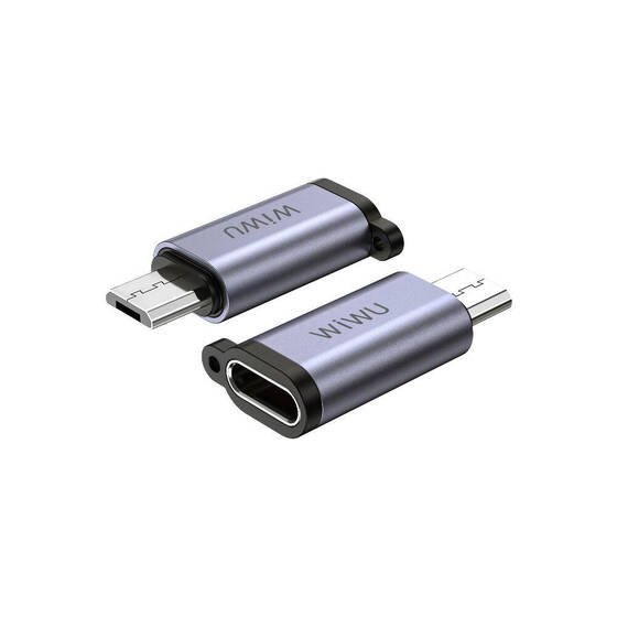 Wiwu Wi-C031 Concise Serisi 3in1 Type-C to USB-A/Micro Usb/Lightning Adaptör Paketi