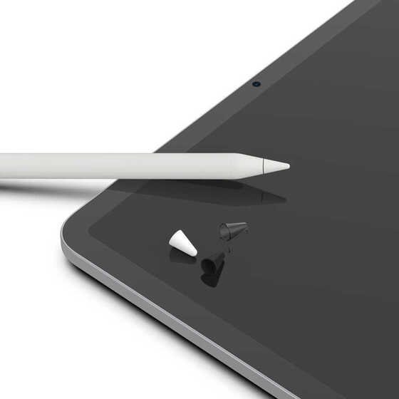 Apple Pencil Araree A Tip Apple Pencil uyumlu Silikon Uç Kalem Ucu Koruyucu Tip Cover - 9 adet