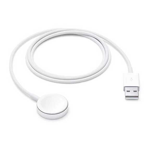 Wiwu M7 Apple Watch 6 SE 5 4 3 2 1 uyumlu Kablosuz Şarj Aleti 100 cm USB Kablo