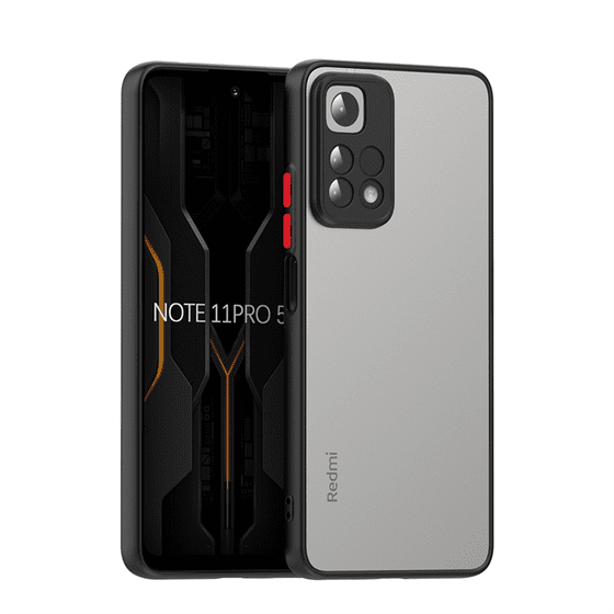 Xiaomi Redmi Note 11 Pro 5G Kılıf  Mat Yüzey Kamera Korumalı Silikon