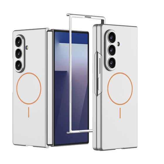 Galaxy Z Fold 7 Kılıf Wireless Şarj Özellikli Kıpta M-safe Ultra İnce Kapak