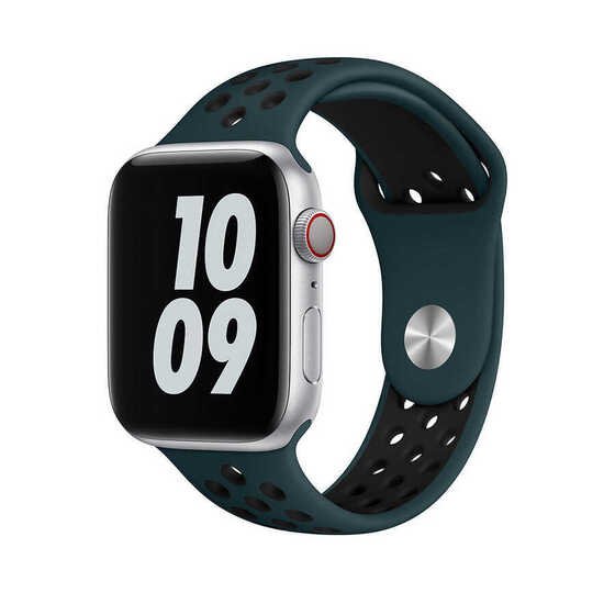 Apple Watch 42mm Wiwu Dual Color Sport Band Silikon Saat Kordon Kayış Bileklik