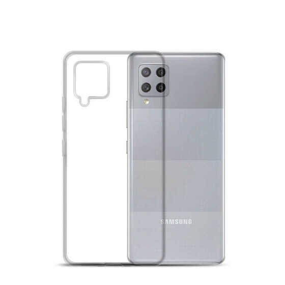 Galaxy M22 Kılıf İnce ve Esnek Şeffaf Süper Silikon