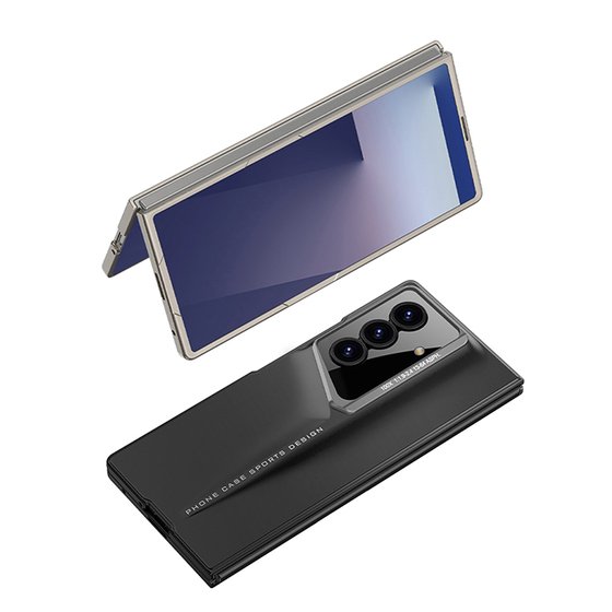 Galaxy Z Fold 7 Kılıf Ultra İnce Kameralı Korumalı Sert Rubber Procase Kapak