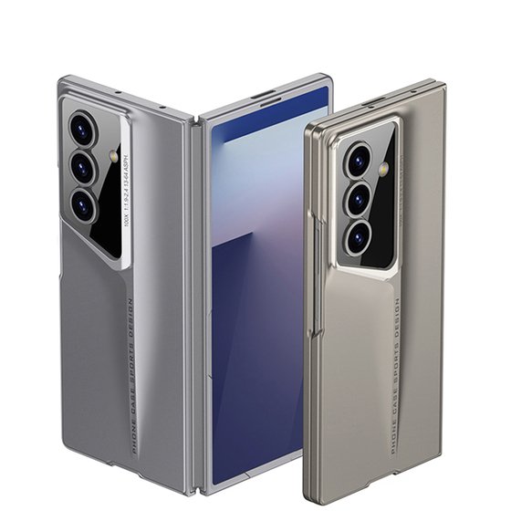 Galaxy Z Fold 7 Kılıf Ultra İnce Kameralı Korumalı Sert Rubber Procase Kapak