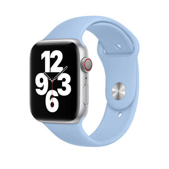 Apple Watch 44mm Wiwu Sport Band Silikon Saat Kordon Kayış Bileklik