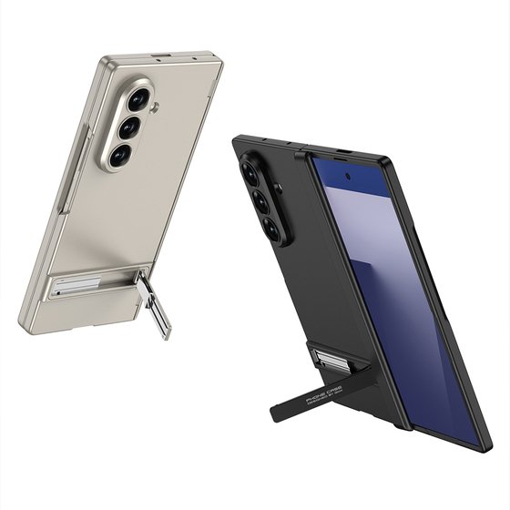 Galaxy Z Fold 7 Kamera Korumalı Dikey Standlı Tam Koruma Kapak