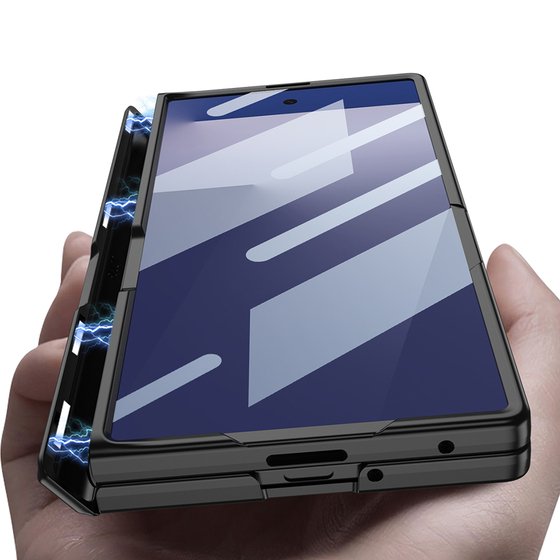 Galaxy Z Fold 7 Kılıf M-Magnet Kamera Çıkıntılı Koruma Kılıf