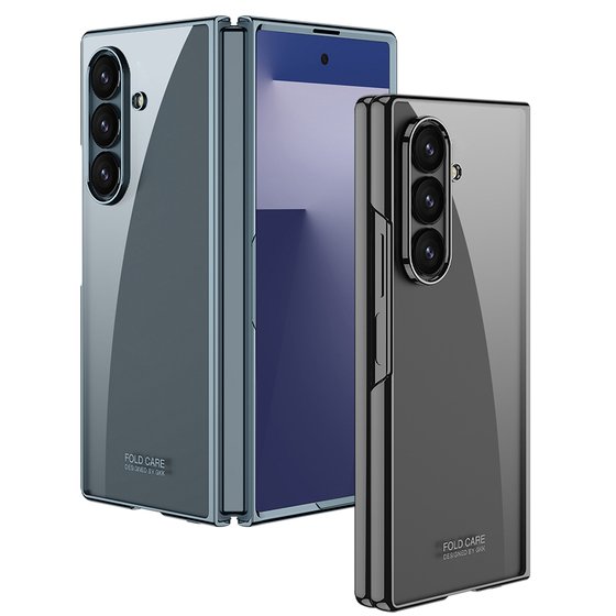 Galaxy Z Fold 7 Kılıf Full Camlı Kıpta Kapak