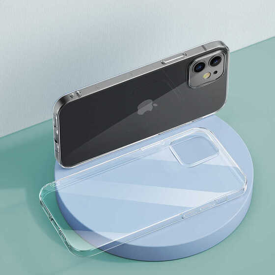 Apple iPhone 12 Pro Kılıf Benks Transparent Kapak