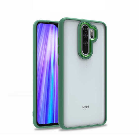 Xiaomi Redmi Note 8 Pro Kılıf Kamera Korumalı Mat Renkli Silikon