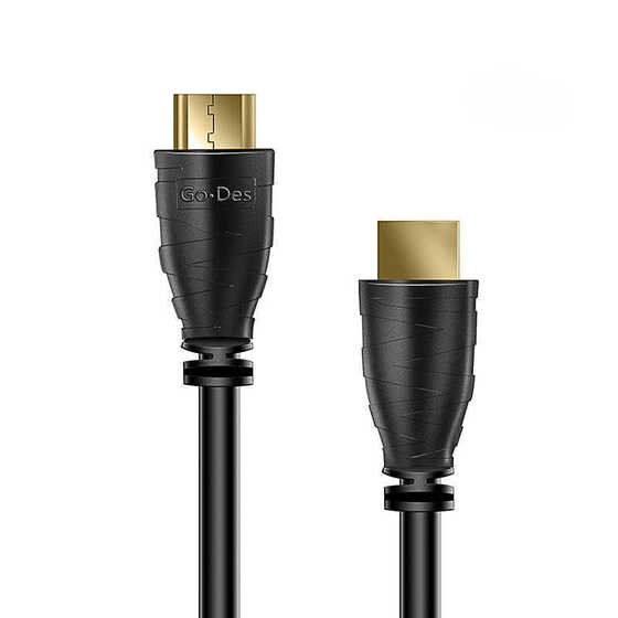 Go Des GD-HM801 4K HDMI Kablo 150 cm Güçlü İletken Altın Kaplama Uçlar