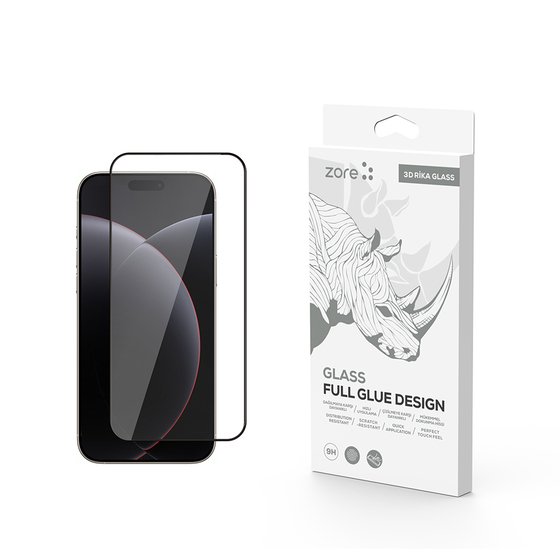 iPhone 17 Pro Max Tam Kaplayan Premium Cam Ekran Koruyucu
