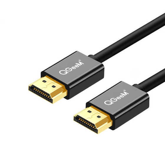 Qgeem QG-AV13 4K HDMI Kablo 3 metre HDMI 1.4 Görüntü Aktarım Kablosu