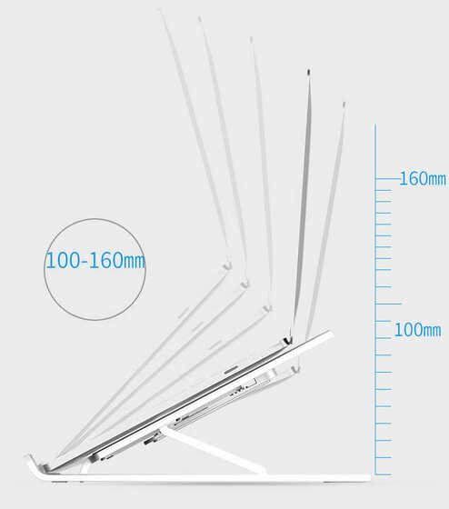 Zore P1 Katlanabilir Hafif Laptop Standı