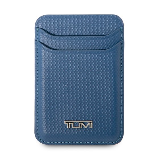 Tumi Orjinal Lisanslı 2 Hazneli Metal Logolu Deri Magnetik Kartlık