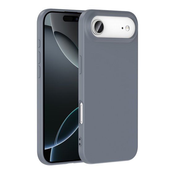 iPhone 17 Air Kılıf Lansman Tasarım İç Yüzeyi Kadife Silikon