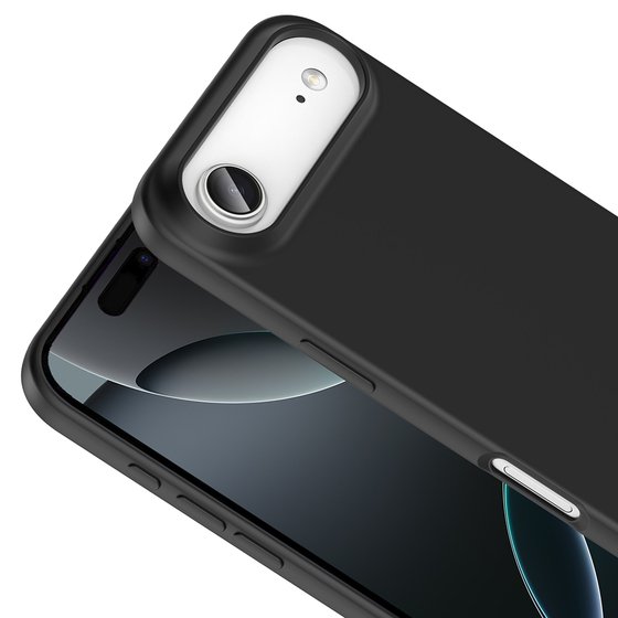 iPhone 17 Air Kılıf Lansman Tasarım İç Yüzeyi Kadife Silikon