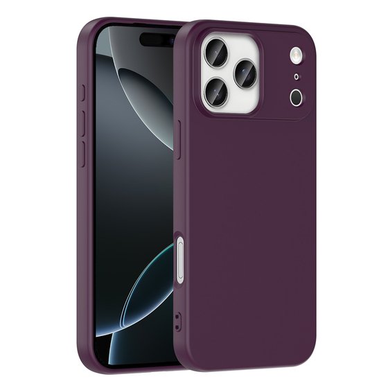 iPhone 17 Pro Kılıf Lansman Tasarım İç Yüzeyi Kadife Silikon