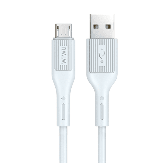 Wiwu G40 Vivid Micro USB Kablo 2.4A Hızlı Şarj Kablosu 120 cm