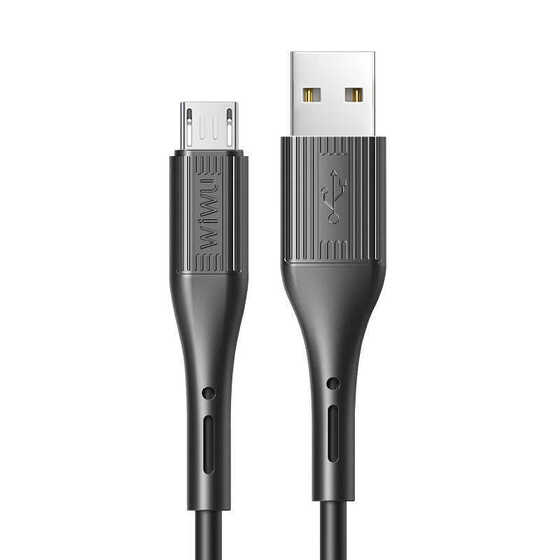 Wiwu G40 Vivid Micro USB Kablo 2.4A Hızlı Şarj Kablosu 120 cm