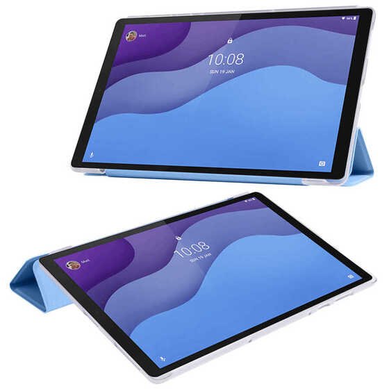 Lenovo M10 TB-X306F Gen.2 Standlı Tablet Kılıf Smart Cover Kılıfı