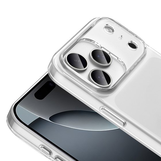 iPhone 17 Pro Max Kılıf Kamera Çıkıntılı Sert Pc Droga Kapak