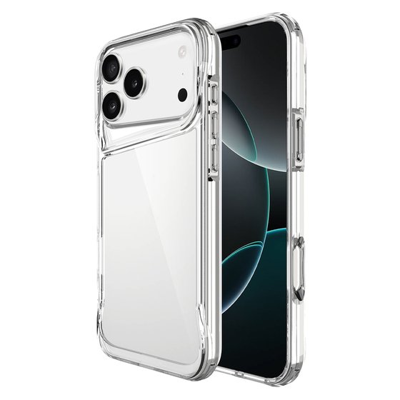 iPhone 17 Pro Max Kılıf Kamera Çıkıntılı Lüx Şeffaf Silikon