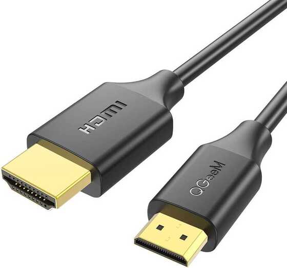 Qgeem QG-AV19 Micro HDMI to Micro USB Kablo 183 cm 4K Görüntü Aktarım Kablosu