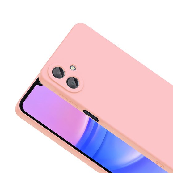 Galaxy A07 Kılıf Lansman Tasarım İç Yüzeyi Kadife Silikon