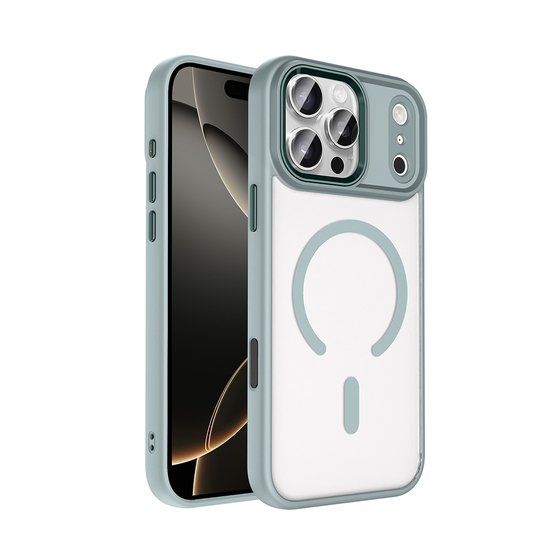 iPhone 17 Pro Kılıf Magsafe Kamera Çevresi Metal Kirlenmeye Dayanıklı Premium Kapak