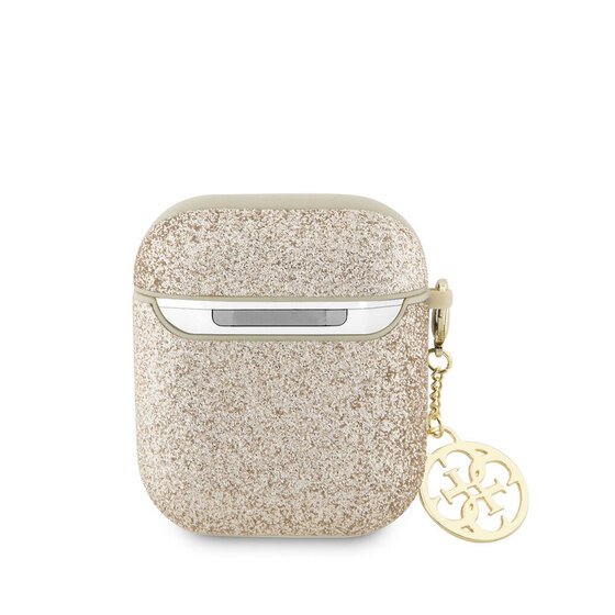 Apple Airpods Kılıf GUESS Glitter 4G Charm Kapak