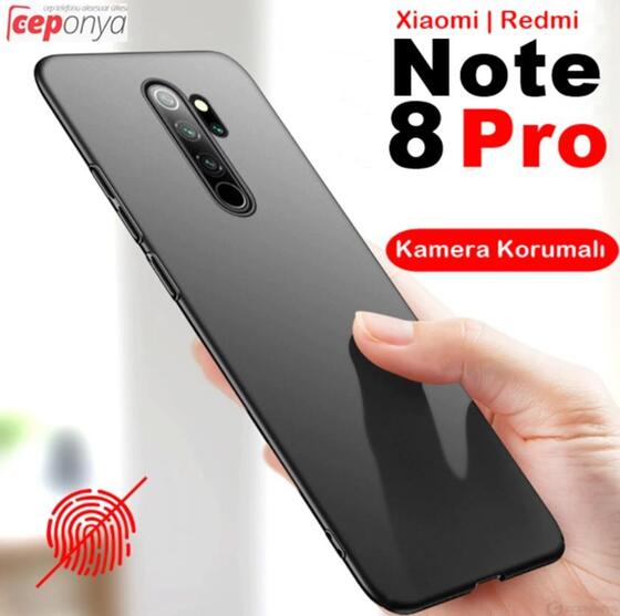 Xiaomi Redmi Note 8 Pro Kamera Korumalı Kaliteli Soft Kılıf