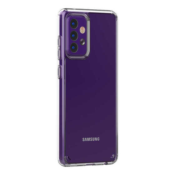 Galaxy A52 Kılıf Şeffaf Lüx Ultra Koruma Silikon