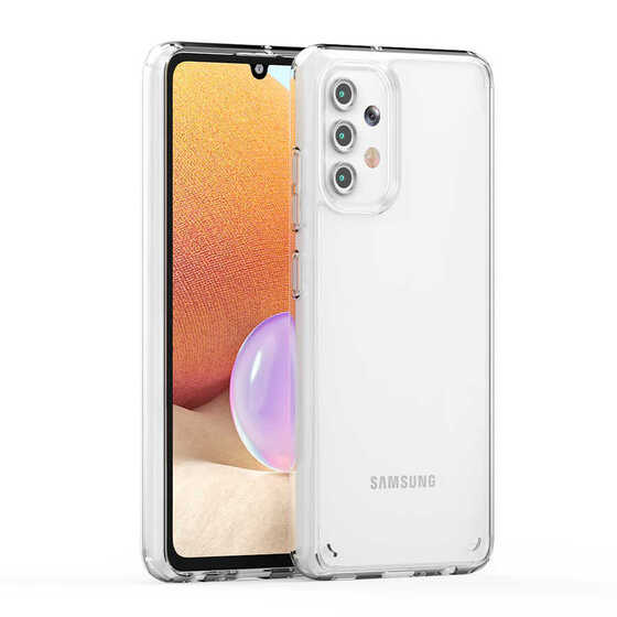 Galaxy A32 4G Kılıf Şeffaf Lüx Ultra Koruma Silikon