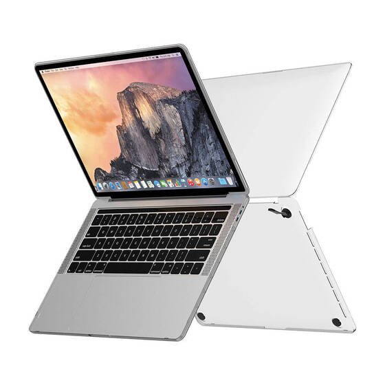 Apple Macbook 13.6" Air 2024 M2 A2681 Wiwu Macbook iShield Standlı Shield Kapak