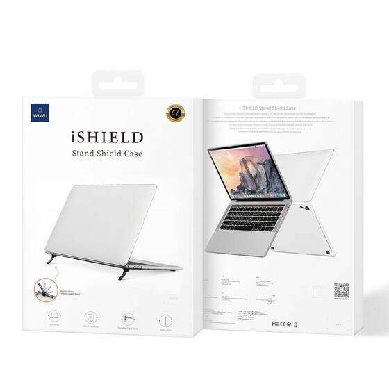 Apple Macbook 15" Air M2 2024 A2941 Wiwu Macbook iShield Standlı Shield Kapak