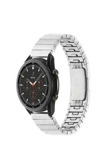 Galaxy Watch 3 45mm Otomatik Klipsli Lüx Metal Kordon