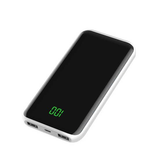 Xipin X20 10000 mAh Powerbank Dijital Göstergeli 2A Taşınabilir Sarj Cihazı