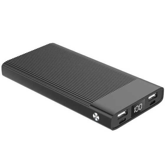 Xipin PX301 10000 mAh Powerbank Dijital Göstergeli 2.1A Taşınabilir Şarj Cihazı